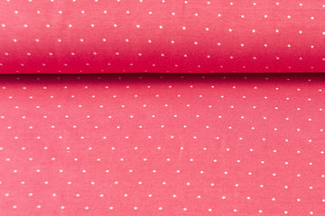 Jersey mit Punkten pink
